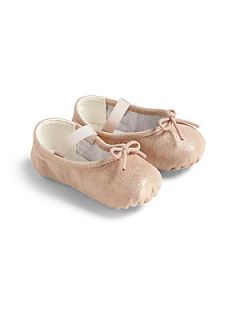 Bloch Infants Sirenetta Leather Ballerina Flats   Perla Pink