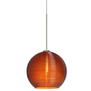 Besa Lighting BEL 1XC 461582 SN Kristall 6 1 Light Pendant