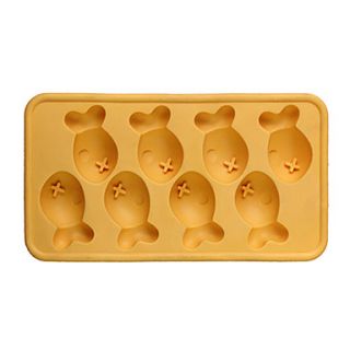 Silicone Fish Freeze 1PC Ice Cube Tray Mold