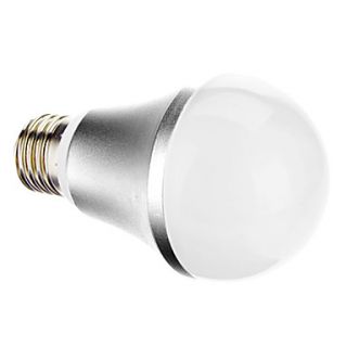 E27 A60 7W 46x2835SMD 650LM 6000K Cool White Light LED Ball Bulb (220 240V)