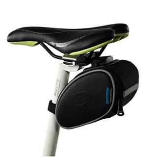 ROSWHEEL PolyesterPVCPU Material Texture Series Cycling Saddle Bag
