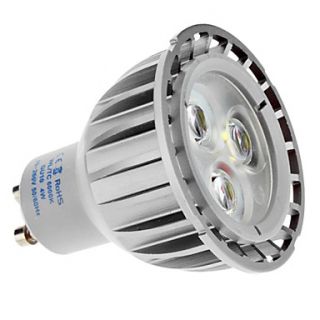GU10 5W 350LM 6000K Cool White Light LED Spot Bulb (100 240V)