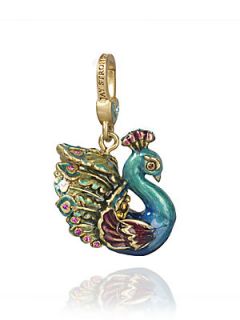 Jay Strongwater Peacock Charm   No Color