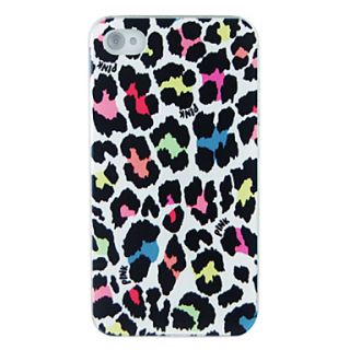 Leopard Dull Polish Embossment Back Case for iPhone 5/5S