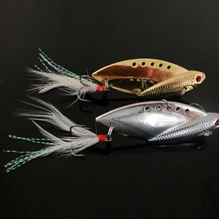 Metal Bait Vibration Frequency modulated Fishing Lure (10G/14G/22G Random Color)