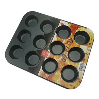 Metal Cake Baking Pan With 12 Cups One Time
