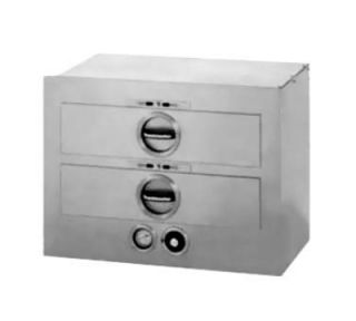 Toastmaster Built In Insulated Warming Drawer, 2 Drawers, 7 dz Rolls/Drawer, 120 V