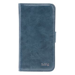 Solid Color PU Leather Full Body Case with Matte Back Cover for iPhone 4/4S (Optional Colors)