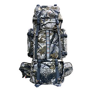 Large Capacity Outdoor Camping Camouflage Backpack 80L