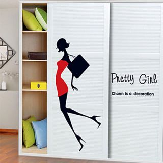 People Pretty Girl Wall Stickers