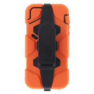 Waterproof Tough Defender Series Rugged Impact Full Body Case with Detachable Clip for iPhone 5/5S (Assorted Colors)