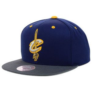 Cleveland Cavaliers Mitchell and Ness NBA XL Reflective 2 Tone Snapback Hat