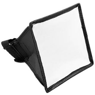 15x17cm Portable Flash Softbox Diffuser SpeedLight For Canon Nikon
