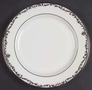 Lenox China Coronet Platinum Bread & Butter Plate, Fine China Dinnerware   Plati