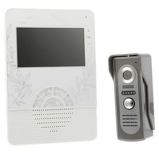 4.3 Inch Color TFT LCD 420 Lines Video Door Phone with 1 TO 1
