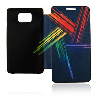 Colorful Modulator Leather Case for Samsung Galaxy S2 I9100