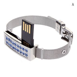 Beautiful Diamond Bracelet Flash Drive 32G