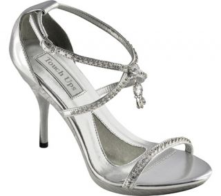 Womens Touch Ups Cybil   Silver Metallic Ornamented Shoes
