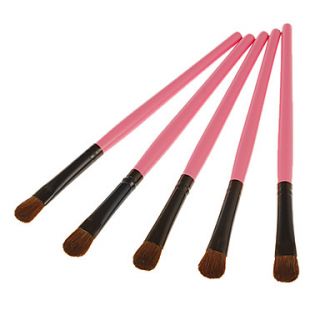 5PCS Makeup Cosmetic Brush Eye Shadow Blooming Tool(BlackPink)