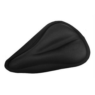 Thick Silicone Black Bicycle Saddle Pad Seat Cover