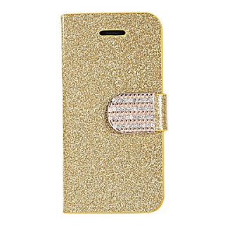 Joyland Bright Diamond Pattern PU Leather Full Body Case for iPhone 5/5S(Assorted Color)