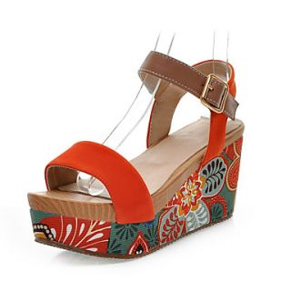 Suede Platform Platform Sandals Casual Shoes(More Colors)