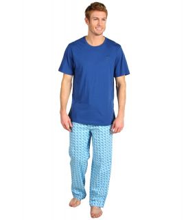 Tommy Bahama Crew Neck Pajama Set Mens Pajama Sets (Blue)