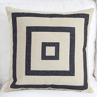 18 Classic Frames Pattern Cotton/Linen Decorative Pillow Cover