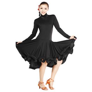 Dancewear Viscose Dance Dress For Ladies