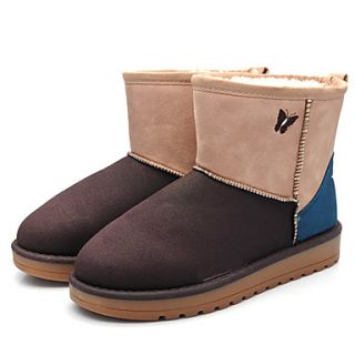 Womens Color mixed Winter Boots