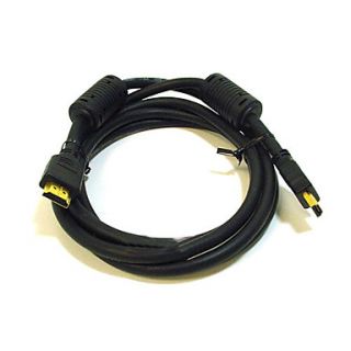 3 Foot Gold Plated HDMI Cable Male to Male 28AWG with Ferrite Core(MONO003)