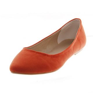 Suede Casual Flat Heel Ballerina Flats (More Colors)