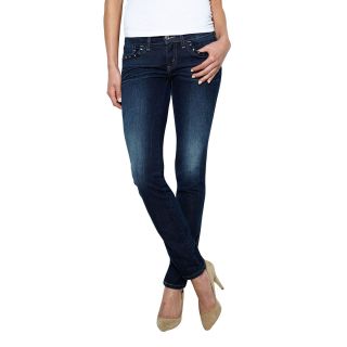 Levis 524 Skinny Studded Jeans, Atlantic, Womens