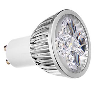 GU10 4W 6000K Cool White Light LED Spot Bulb (85/265V)