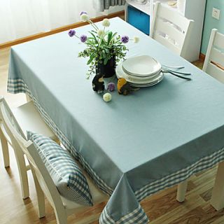 Elegant Table Cloth, Polyester Blue