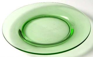 Fostoria Pioneer Light Green Luncheon Plate   Stem #2350, Green,  Light Green