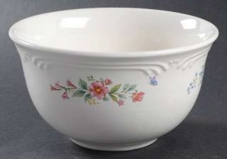 Pfaltzgraff Meadow Lane 7 Mixing Bowl, Fine China Dinnerware   Stoneware, Flora