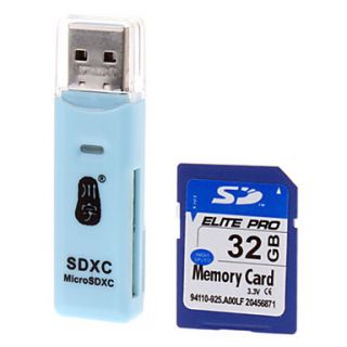 Hi speed Ultra SD Memory Card 32G with 2 in 1 Card Reader