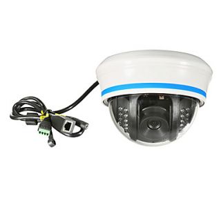 HD Wireless Wifi IP Dome Camera (Night Vision,Motion Detection, IR CUT,Support Iphone/Andriod App)