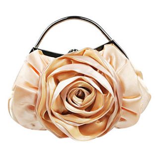 Amazing Silk Flower Shaped Wristlets/Evening Handbags(More Colors)