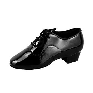 Men Childrens Leatherette Dance Shoes For Latin/Ballroom