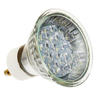 GU10 1W 21 LED 80LM 6000K Cool White Light LED Spot Bulb (220 240V)