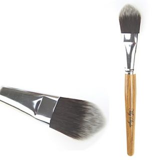 High Quality Synthetic Hair Bamboo Handle Makeup Foundation Brush