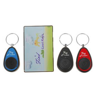 Anti Lost Alarm RF Credit Card Size Wireless Super Electronic Key Finder with 3 x Receivers