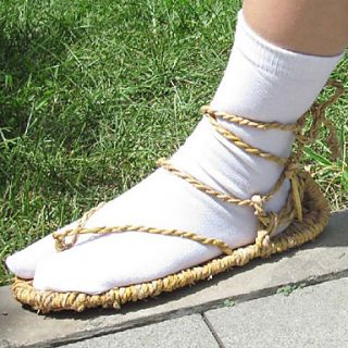 Bleach Straw Sandals Cosplay Shoes