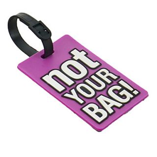 Travel Luggage Tag   NOT YOUR BAG