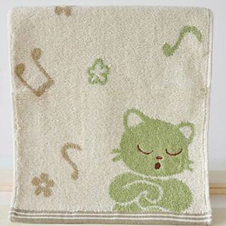 Hand Towel Set, 6 Pack Terry 100% Cotton Cat Print 50cm x 25cm   2 Colours Included