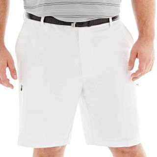 Izod Golf Cargo Shorts Big and Tall, White, Mens