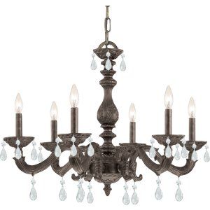 Crystorama Lighting CRY 5036 VB CL S Sutton Sutton 6 Light Clear Element Crystal