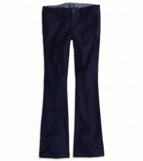 Navy AE Original Boot Pant, Womens 00 Long